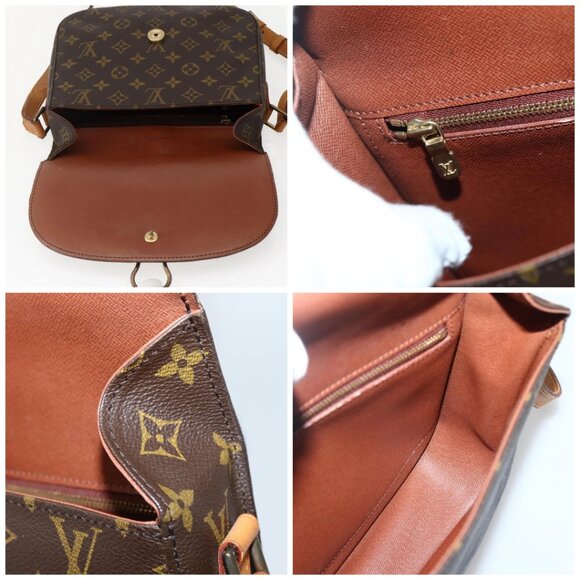 LOUIS VUITTON Monogram Saint Cloud GM Shoulder Bag M51242 LV Auth 142717 - Picture 15 of 16